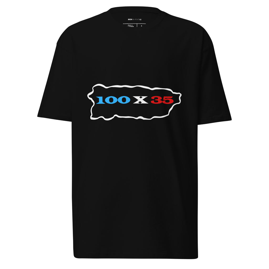 100X35 Puerto Rico- Men’s Premium Heavyweight Tee
