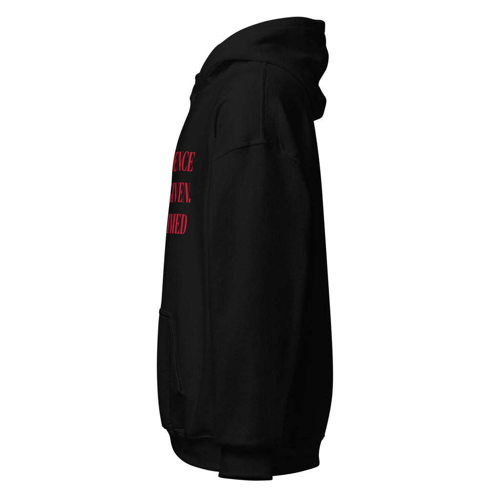 Confidence Is Not Given. It’s Claimed. – Gildan Heavy Blend Unisex Hoodie
